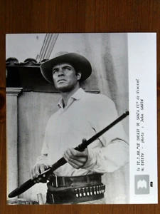 PHOTOGRAPHIE DE PRESSE LE SHERIF DE SANTA FE VINCENT Mc EVEETY JOHN GAVIN - Foto 1 di 1
