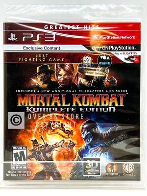 Mortal Kombat Komplete Edition - PS3 - Brand New | Factory Sealed - Image 1 of 4