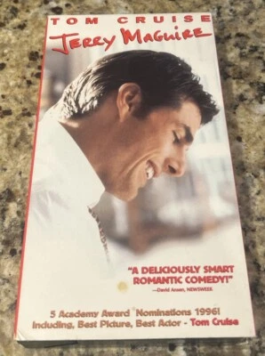 JERRY MAGUIRE VHS- TOM CRUISE, CUBA GOODING  JR, RENEE ZELLWEGER - Image 1 of 3