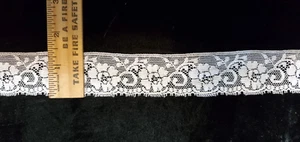 Vintage/Antique White, Cotton Lace  4-2/3 yards - Picture 1 of 1