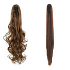 Synthetic Clip In Pony Tail Hair Extensions Claw on Ponytail As Hairpiece