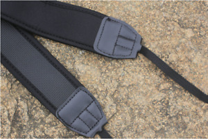Black Datyson stretch waterproof Straps For Binoculars or Cameras Foam Cotton