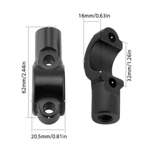 Abrazadera de cilindro maestro de freno con adaptador de espejo para SUZUKI DL 250 650 V-Strom - Imagen 1 de 9
