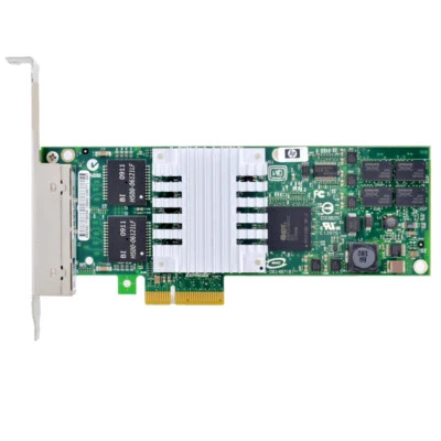 HP 436431-001 Quad Port RJ-45 Pci-E 435506-003 HSTNS-BN26 NC364T - Bild 1 von 3