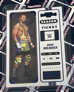 2023 WWE Chronicles Panini Blue /99 101 Bron Breakker - Foto 1 di 3