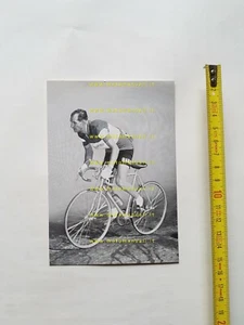 Bartali cartolina pubblicitaria S. Pellegrino originale no depliant - Bild 1 von 2