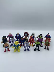 Imaginext Figure Joblot Bundle X 17 Dc Figures And Others - Picture 1 of 18