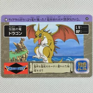 Dragon Quest Abel Carddass Level3 No.102 Legendary Dragon Bandai 1990 Japan - Bild 1 von 8