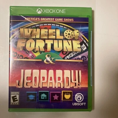 America's Greatest Game Shows Wheel of Fortune & Jeopardy Xbox One Game New - Image 1 of 4