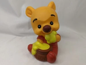 Winnie the Pooh Squeeze Toy Disney 5 Inch Squeak - Picture 1 of 9