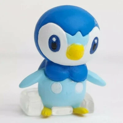 Nuevo Pokemon Escala Mundo #1 0.75" Escala 1:20 Piplup Pochama Mini Figura Bandai DP Foto 1 de 4