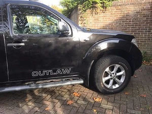 2 x Outlaw pick up Side door Stickers / decals Pick a color, Quality Non Oem. - Picture 1 of 2