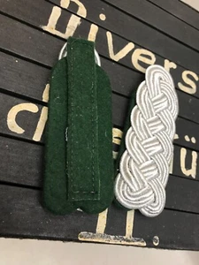 WEHRMACHT MAJOR PANZERGRENADIER SCHULTERSTÜCKE ORIGINAL WOLDEMAR WIMMER ANNABERG - Picture 1 of 7