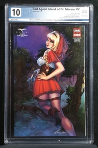 Red Agent: Island Of Doctor Moreau #2 (C2E2 Variant) PGX 10 (Not CGC) 1/2020 - Picture 1 of 2