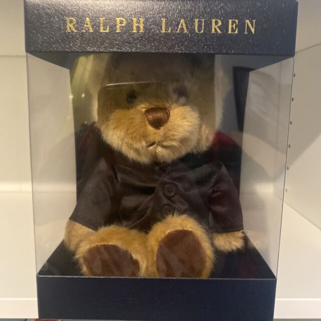 Ralph Lauren Polo Bear Plush Stuffed Animal Tuxedo Teddy 2022 New in Box