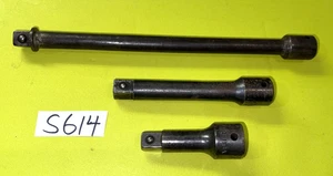 MAC TOOLS 3 PIECE 1/2 DRIVE IMPACT EXTENSIONS 3, 5, 10 INCH - Picture 1 of 12