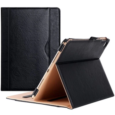 Procase Leather Case For Ipad Pro 9.7 2016 Black Portable Protective Cover - Image 1 of 4