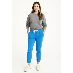 MOTHER Move It Blue The Knock Out Ankle Jogger Jogginghose Damen Größe Small - Bild 1 von 9