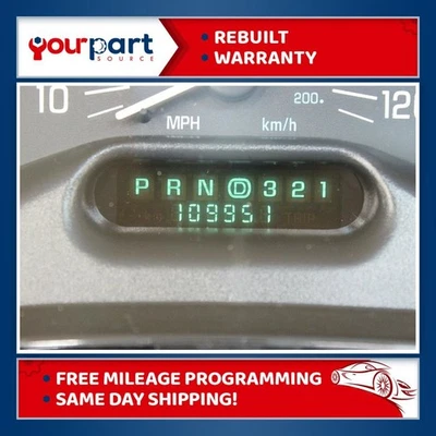 97-04 BUICK CENTURY CUADRO DE INSTRUMENTOS VELOCÍMETRO GLE 09380864 RECONSTRUIDO OEM Foto 1 de 4