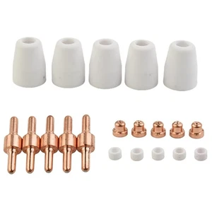 For Cutter CUT40/50 Plasma Electrodes Tips Nozzle Welding 20pcs Useful - Picture 1 of 24