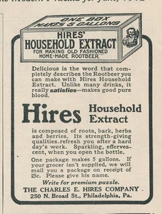 Magazine Ad - 1912 - Hires Root Beer Extract - Picture 1 of 1