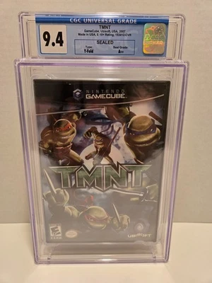 Teenage Mutant Ninja Turtles (Nintendo GameCube, 2003) | CGC 9.4 A++ Foto 1 de 4