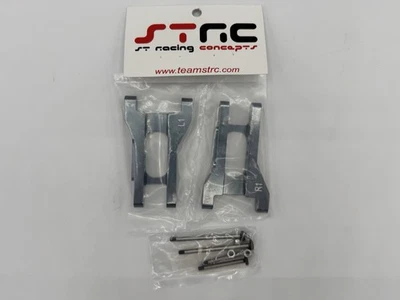 NEW ST Racing 2750-1GM Drag Slash reduce toe-in (1 deg) Alum. Rear A-Arms & pins - Image 1 of 3