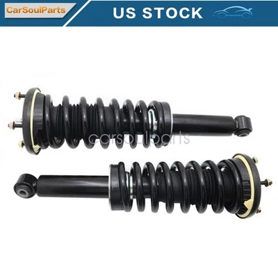 NEW Rear Shock Struts Assembly Coil Spring For Jaguar XJR575 2018 LH & RH - Imagem 1 de 4