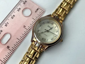 Klaeuse Damenuhr goldfarben mit Vergrößerung SK-256F - Bild 1 von 8
