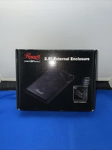 Rosewill 2.5" IDE to USB External Enclosure 480 MB/s LED Black RX81U-ES-25B NOB - Picture 1 of 3