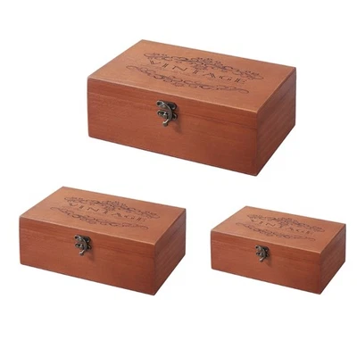 Decorative Storage Box Large Retro Trunk with Distinct Charm for Home Decoration - Image 1 of 4