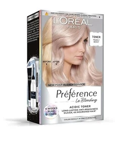 L'Oréal Paris Haar Toner Platinum Ice, Ohne Ammoniak, Kühles Blond, Glanz - Bild 1 von 6