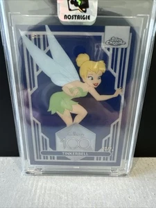 2023 Topps Chrome Disney 100 - Tinkerbell - Peter Pan - /23 - Error Card - Picture 1 of 3