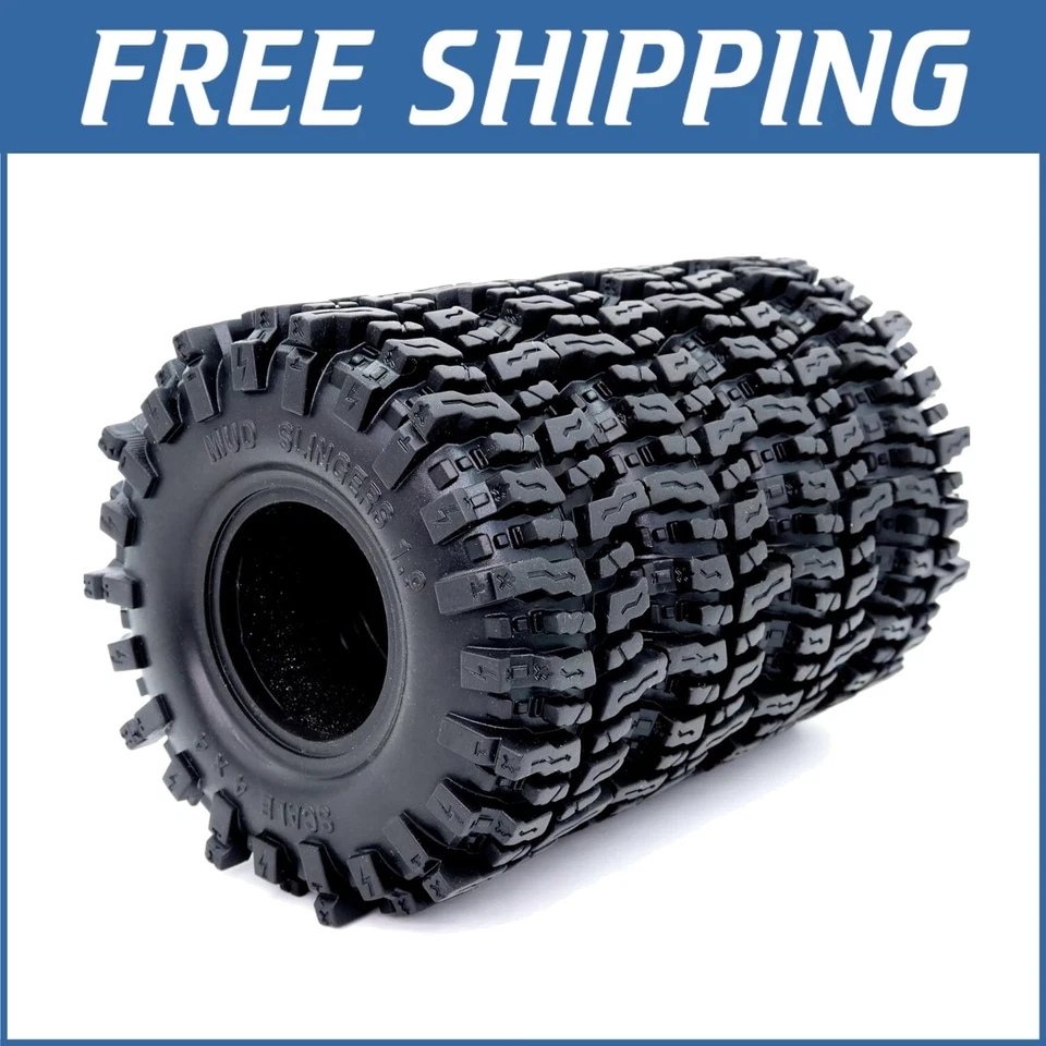 1.9 Inch Directional Mud Slinger Tires - 4.72'' for Traxxas & Redcat Crawler - Image 1 of 4