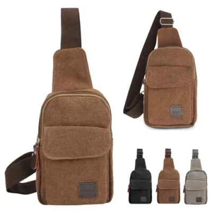 Mens Bag Sling Cross Body Handbag Chest Bag Shoulder Pack Travel Sports Backpack - Picture 1 of 15