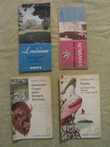 "Son of"... MAPS! Used Paper Maps From The US. (4) PIECES OF HISTORY in all! - Picture 1 of 12