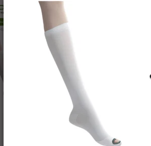 Medline EMS Kniehohe Anti-Embolie Strümpfe, weiß, klein - Bild 1 von 3
