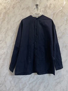 Kaval Japan Leinenhemd Blau Free Size Unisex - Bild 1 von 12