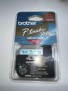Brother P Touch 12mm 1/2" Blue M531 For Labeling System - Picture 1 of 2