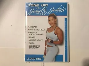 TONE UP! with Jeanette Jenkins (2-DVD set) New - Picture 1 of 2