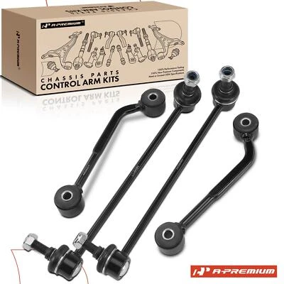 A-Premium 4x barra estabilizadora eslabón delantero trasero para Mercedes-Benz C230 2004-2007 C280 C350 Foto 1 de 4