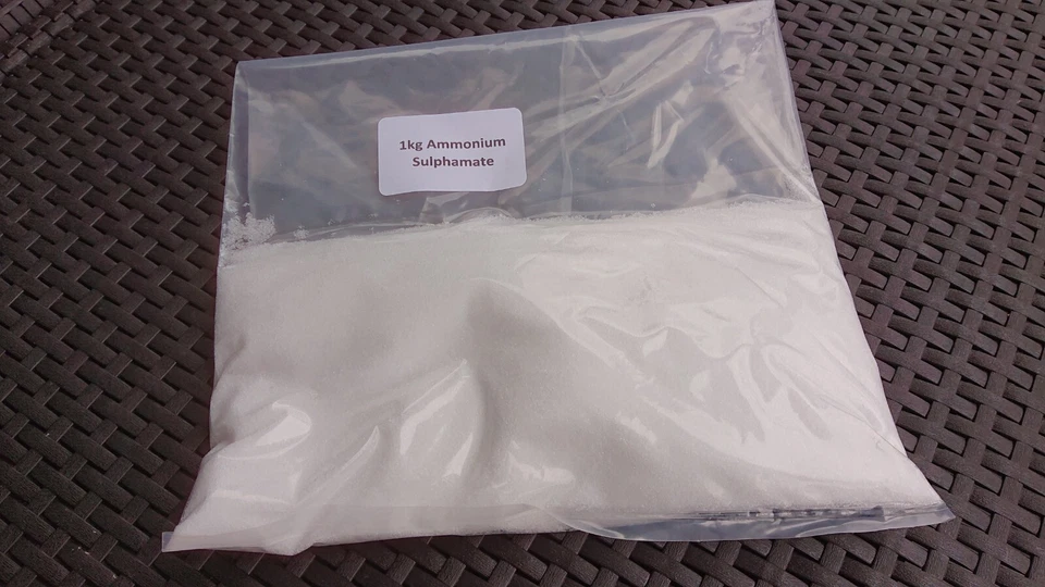 GET IT FAST!  Ammonium Sulphamate Sulfamate with Instruction Leaflet - 1kg - Image 1 of 1