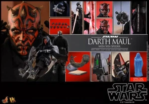 New Hot Toys DX17 Star Wars The Phantom Menace Darth Maul & Sith Speeder Special - Picture 1 of 1