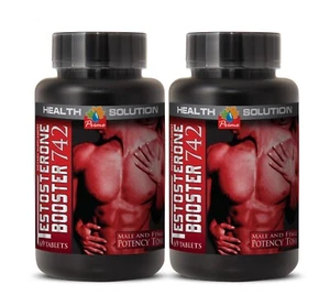 Tough Workouts - Testosteron Booster 742 - Trainingskraftstoff 2 Flaschen 120 Kapseln - Bild 1 von 2