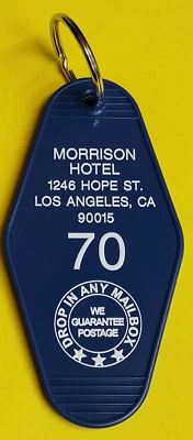 The DOOrS Jim MoRRiSon MoRRiSon Hotel NoVeLtY Key Chain Foto 1 de 4