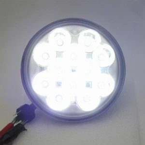 1pcs 5.75 5-3/4 LED HID Hi/Lo Light Bulb Crystal Clear Headlight for Motorcycle - Picture 1 of 10