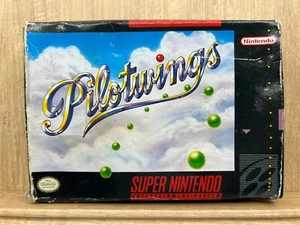 Pilotwings for Super Nintendo SNES Complete CIB Authentic by Nintendo - Picture 1 of 4