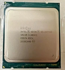 CPU Intel Xeon E5-2673 v2 SR1UR 3,3 GHz 8 núcleos 25 MB caché L3 | Procesador LGA2011 - Imagen 1 de 2