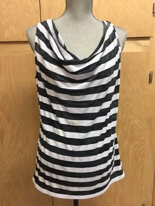 Cuello de capucha sin mangas MICHAEL KORS talla grande tejido elástico (I547) - Imagen 1 de 7