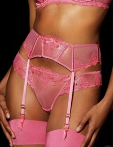 SUSPENSOR MIEL BIRDETTE NATALIE ROSA SALVAJE BRILLO TALLA X PEQUEÑO NUEVO CON ETIQUETAS - Imagen 1 de 6